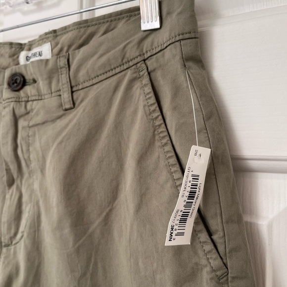 NWT Goodthreads Lightweight Chino Shorts 28 Green - Picture 7 of 14